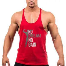 Мужские практичные дышащие свободные хлопковые безрукавки без рукавов, спортивный жилет, спортивная одежда для спортзала, бега, фитнеса, тренировки, тяжелой атлетики