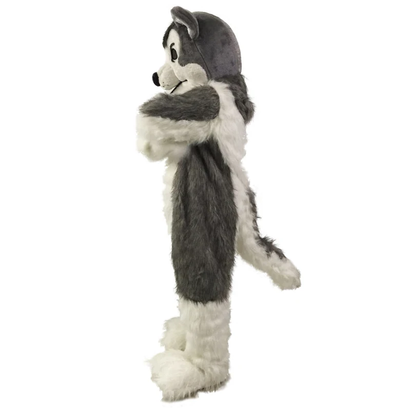Хэллоуин Серый Волк лиса хаски собака маскарадный костюм костюмы косплей Вечерние игры платье наряды карнавал Рождество Пасха взрослый