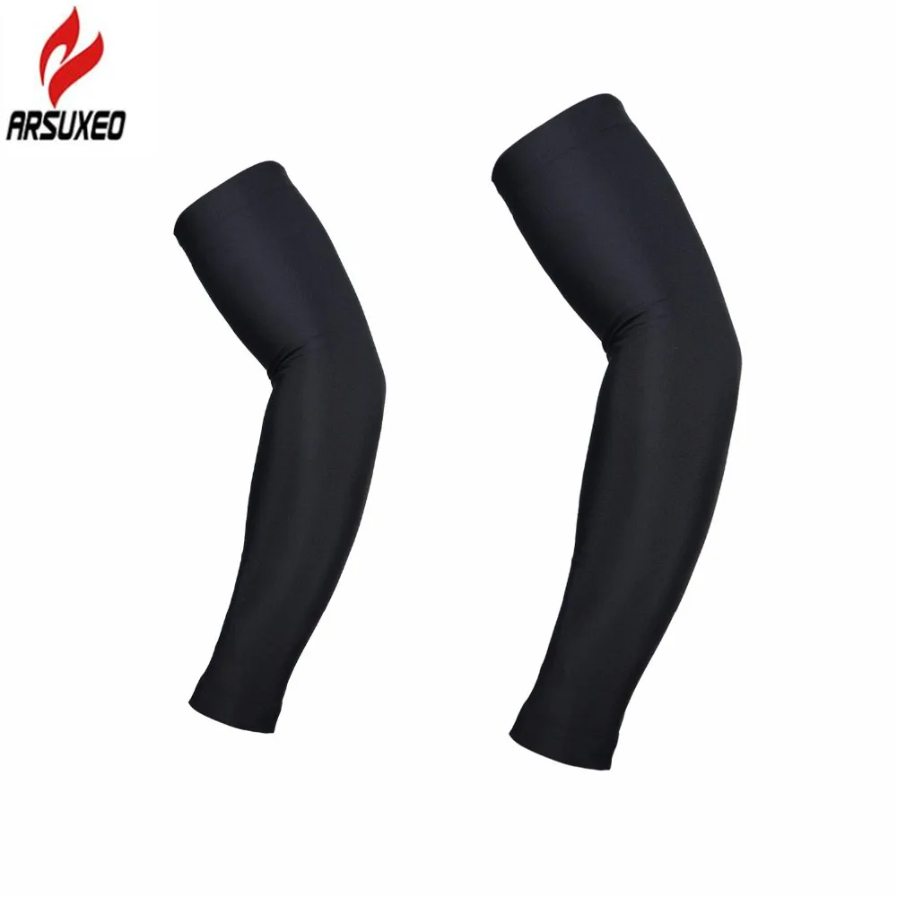 ARSUXEO One Pair Cycling Sleeves Bike Bicycle Armwarmer MTB Arm warmer