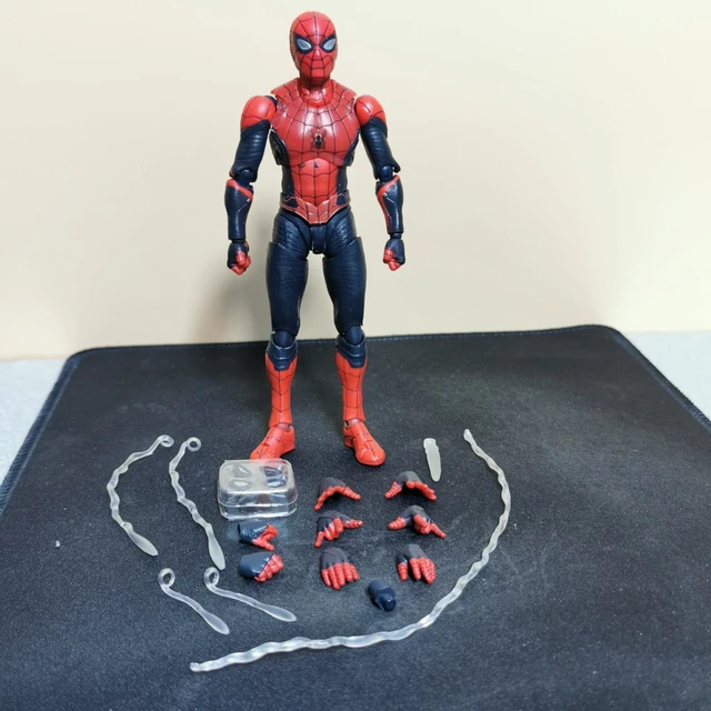 Spiderman - vehicule spider-mobile et figurine 15 cm, figurines