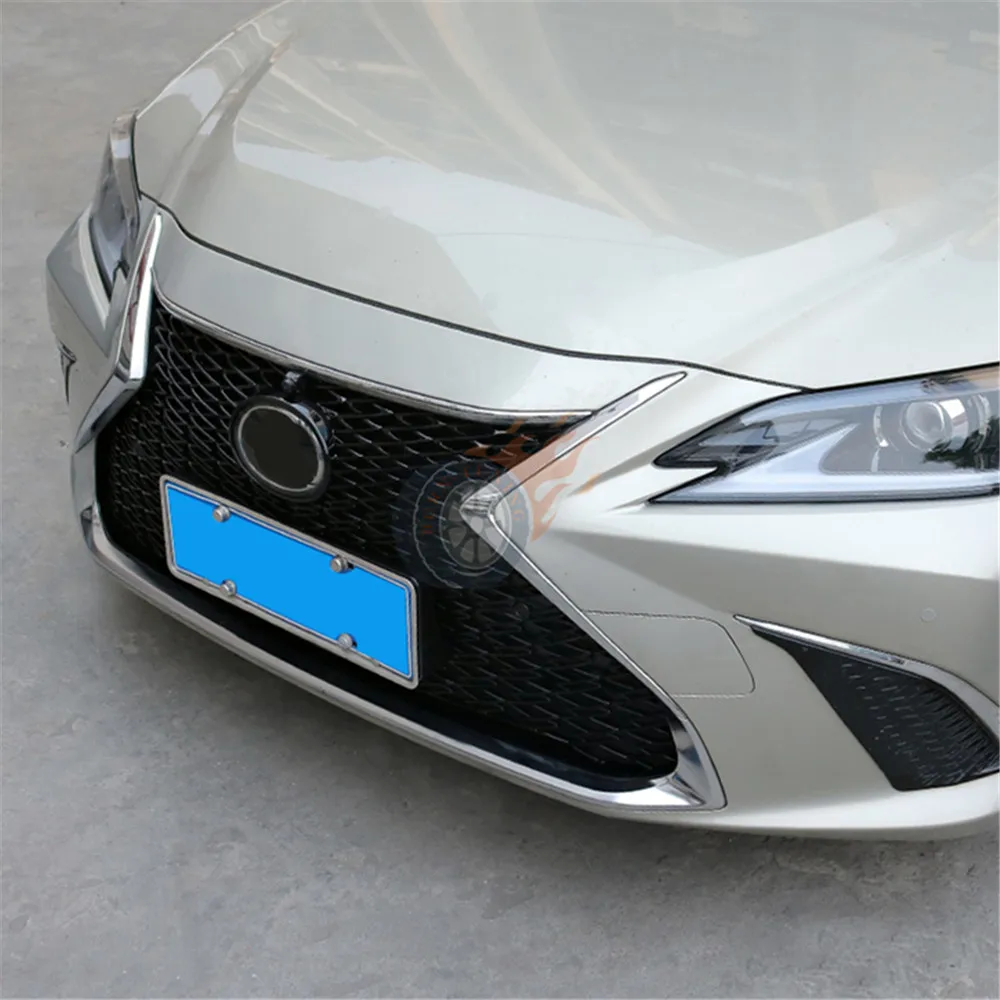 F-Sport стиль сотовая сетка гриль для Lexus ES ES200 ES300h ES260 F Sport- ABS гоночная решетка автомобиля аксессуары для укладки