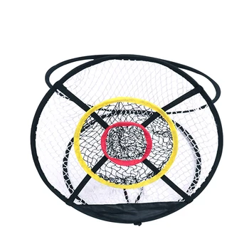 

3 Layers Indoor Outdoor Kill Time Fitness Training Aid Golf Practice Net Foldable Portable Lawn Easy Install Backyard Workout
