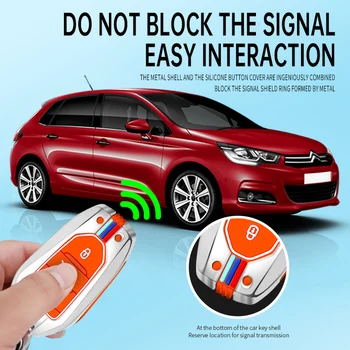 In Lega di zinco Auto Chiave A Distanza Della Copertura di Caso Per Peugeot 308 408 508 2008 3008 4008 5008 Citroen C4 C4L C6 C3-XR Picasso DS3 DS4 DS5 5 In Lega di zinco Auto Chiave A Distanza Della Copertura di Caso Per Peugeot 308 408 508 2008 3008 4008 5008 Citroen C4 C4L C6 C3-XR Picasso DS3 DS4 DS5 - In Lega di zinco Auto Chiave A Distanza Della Copertura di Caso Per Peugeot 308