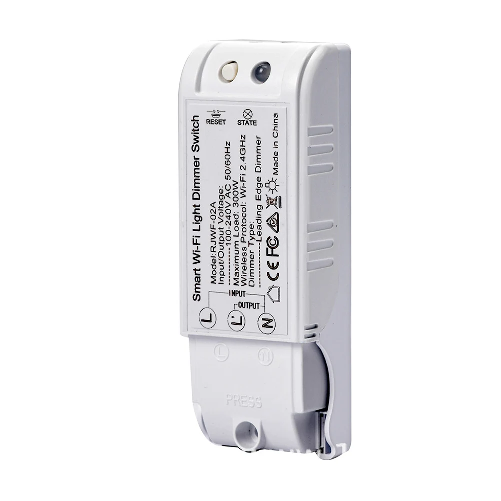 Remote Control APP AC100-240V Wireless Stepless Automation LED Light Voice WIFI Dimmer Switch Module Breaker Home Electronic