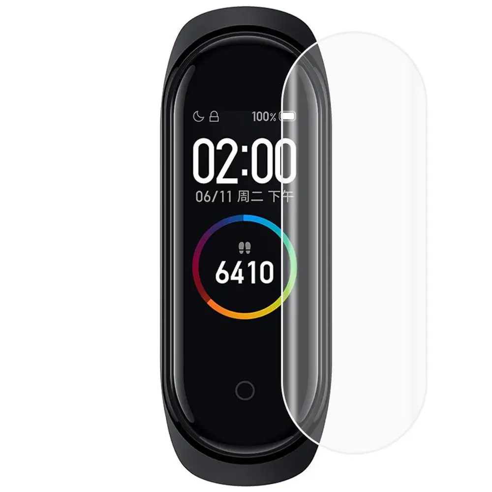 Для Mi Band 4 Защита экрана полный экран Гидрогелевая пленка для Xiaomi Mi Band 4 NFC смарт-браслет пленка для Mi band 4 аксессуары