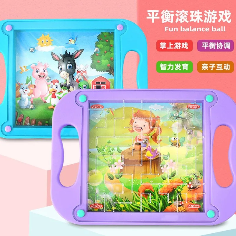 Трансграничной Детские Палм баланс шаровой подшипник Perplexus силы тяжести