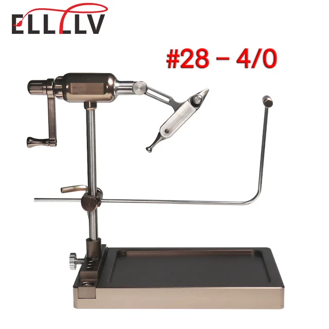 ELLLV 1PC 360° Rotary Heavy Duty Base Fly Tying Vise Assist Jig Hook Lure  Maker #28 - 4/0 Dry Wet Streamer Flies Tying Tool - AliExpress