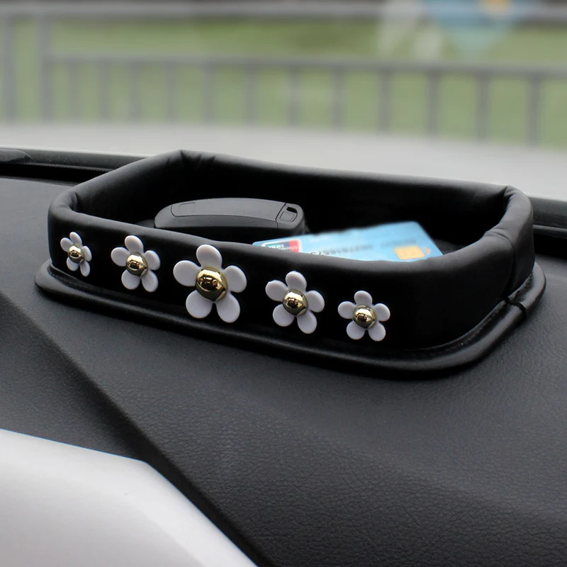 Creative-PU-Leather-Car-Phone-Storage-Box-Instrument-Panel-Mobile-Phone-Keys-Coin-Storage-Basin-Armrest-Storage-5