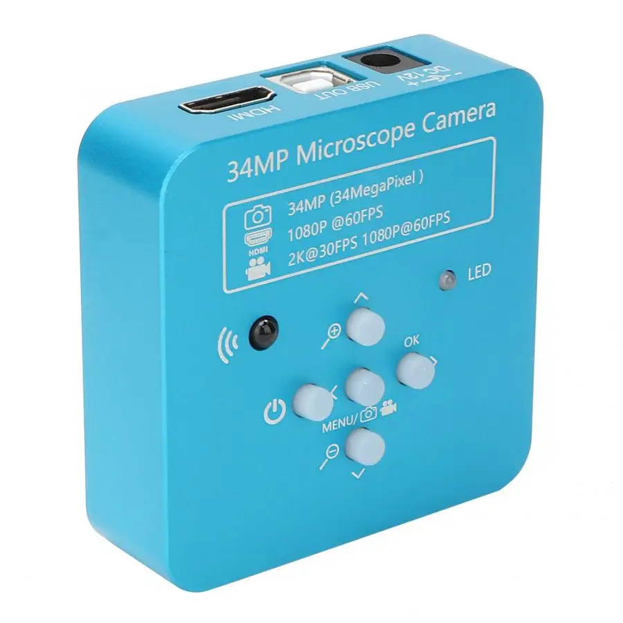 

Microscope Camera 34MP Digital Microscope Industrial Microscope Camera 100-240V igital Industry Camera Microscopio