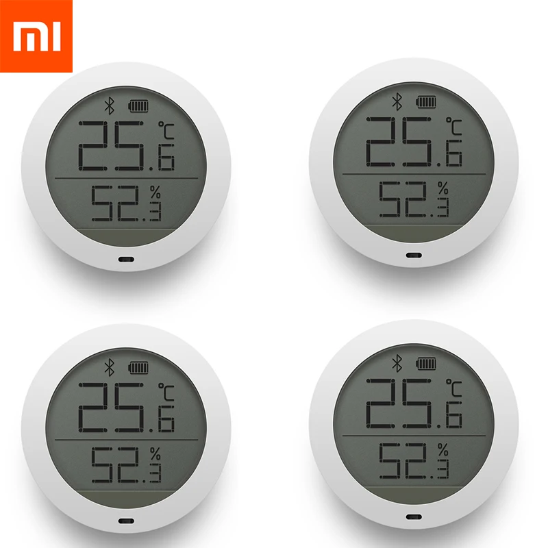 В комплекте Xiao mi ЖК-экран цифровой термометр mi jia Bluetooth температура Smart Hu mi dity датчик влажности mi Home