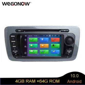 

DSP IPS Android 10 8 Core 4G 64G Car multimedia DVD Player GPS Map RDS Radio Bluetooth TPMS TV OBD For VW Seat Ibiza 2009 -2014