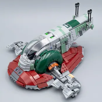 

05037 The Genuine UCS Slave I Slave NO.1 Mobile 2067Pcs Building Block Bricks Toys Star Wars Movie 75060