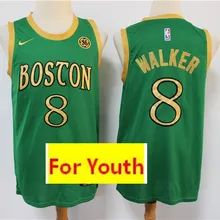 /20 City Edition youth Boston Gordon Hayward Jaylen коричневый#0 Jayson Tatum#8 Kemba Walker детский трикотаж