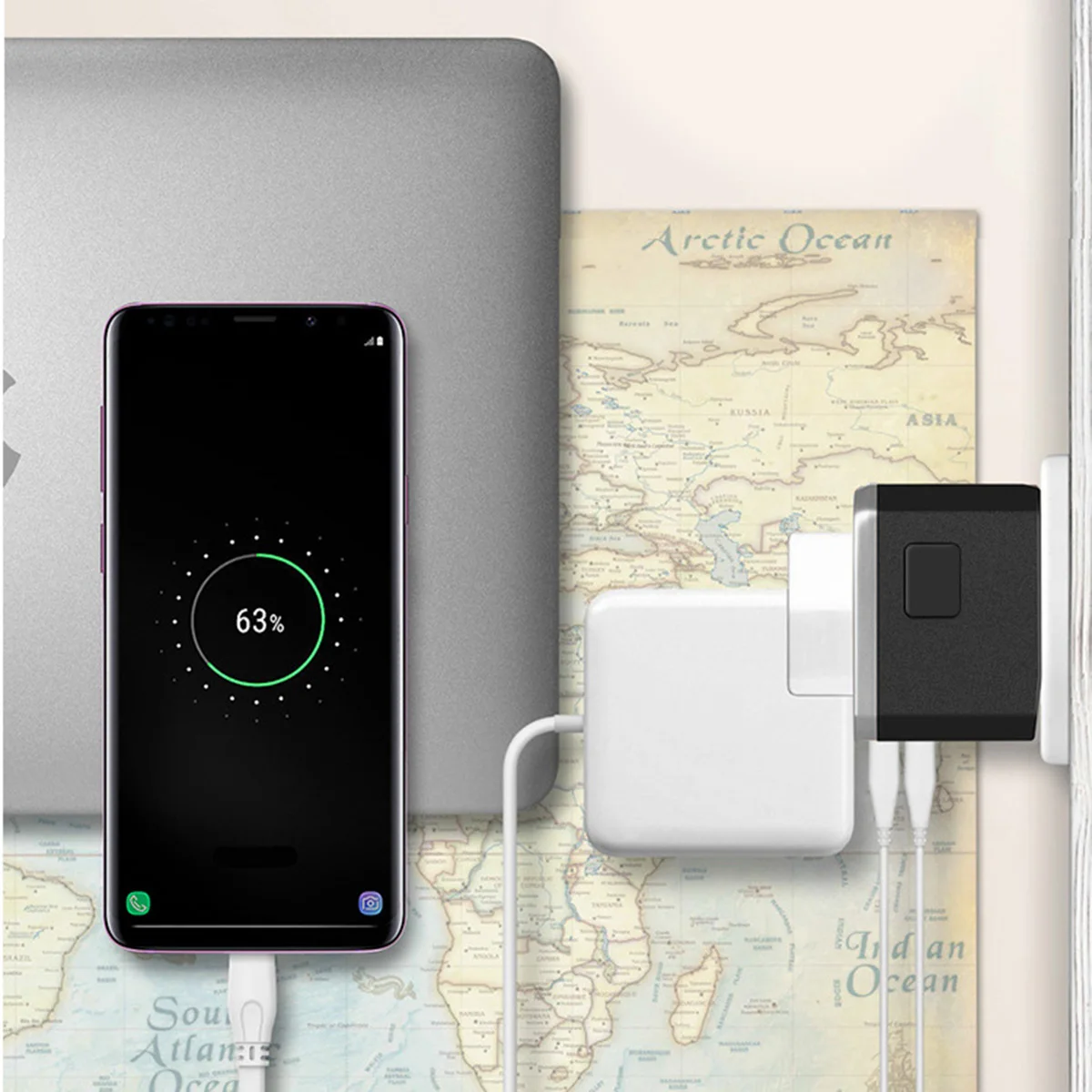 Адаптер вилка по всему миру путешествия адаптеры с 4 usb type-C разъем питания универсальный адаптер вилки