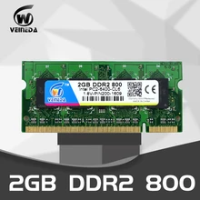 VEINEDA 1 ГБ 2gb 4gb ddr2 ddr 2 667 800 667 МГц 800 PC2-5300 PC2-6400 for laptop