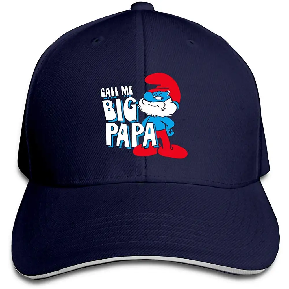 Call Me большие Papa и I Love саржа унисекс Регулируемый Повседневное модные Кепки спортивная шапка