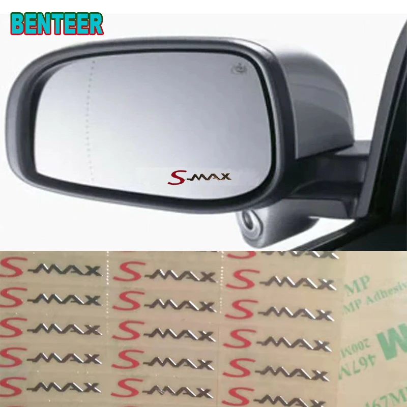2 шт стикер автомобиля из нержавеющей стали для ford smax S-MAX