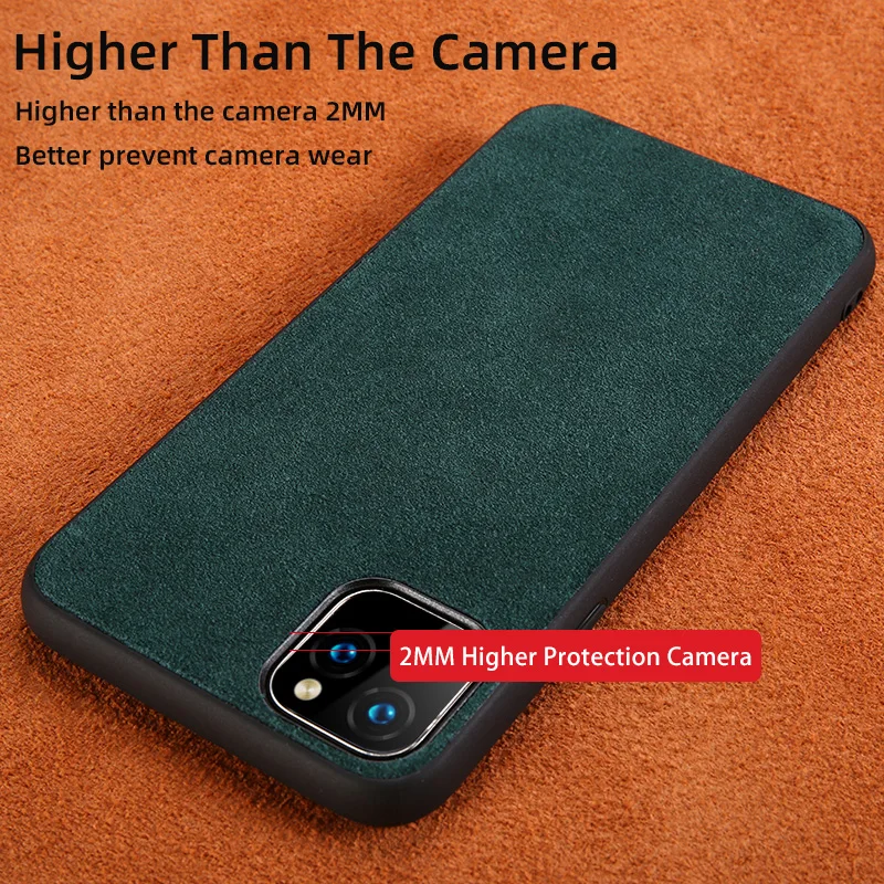 Замшевый кожаный чехол для телефона Apple iPhone 11 11Pro 11 Pro Max X XR XS Max 6p 6s p 7p 8 p 6 6s 7 8 plus