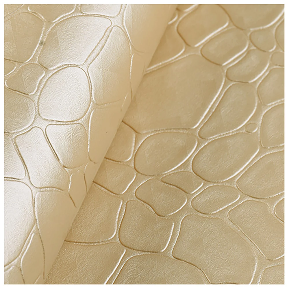 Lychee Life Stone цветочный узор из искусственной кожи, ткань 50 см x 137 см, синтетическая кожа для сумок, сделай сам, швейный материал для рукоделия