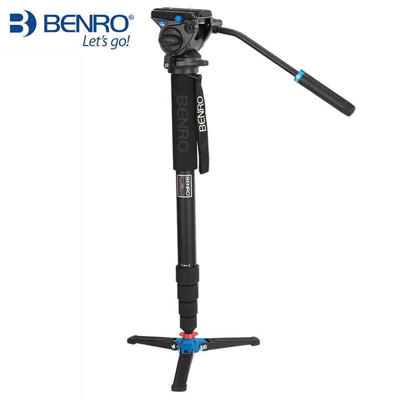 Benro A49TDS4 спортивный и наблюдения за птицами набор моноподов/штатив подходит для