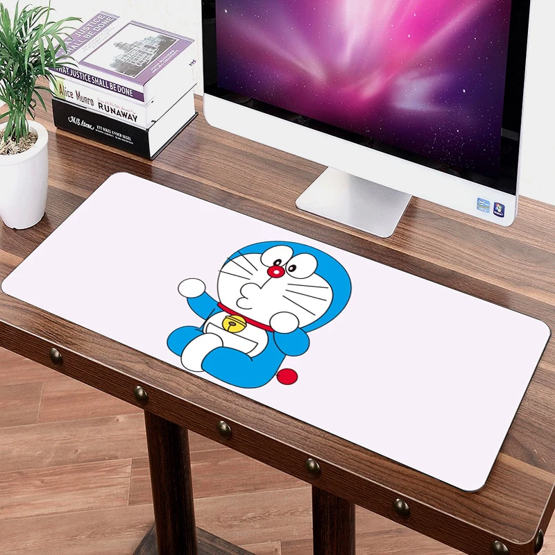 Игровой коврик для мыши 70x30 см, коврик для мыши с героями мультфильмов Doraemon аниме, модный коврик для ноутбука, коврик для ноутбука XL