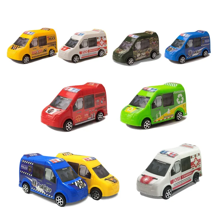 

Street Vendor CHILDREN'S Toy Car Plastic Mini Car Cartoon Warrior Car Model Decoration Gift