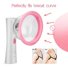 

Professional Breast Enlargement Massage Machine Electric Beauty Breast Enhancer 2 Sizes Vacuum Chest Pump Design Suction Cup