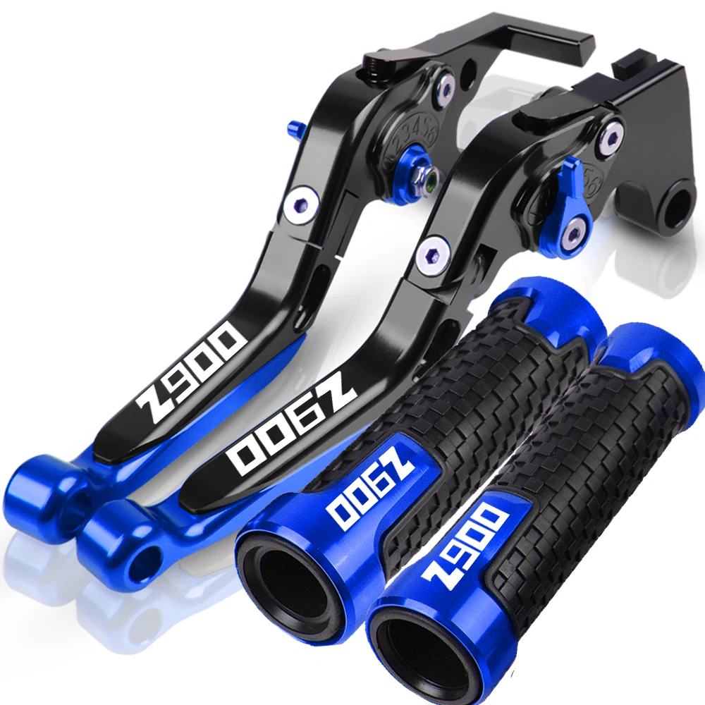 Motorcycle CNC Aluminum For KAWASAKI Z900 2017-2019 Brake Clutch Levers Handlebar Handle Grips Ends Z 900 Z-900 2018 2017 2019