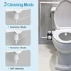 Bidet Toilet Seat Attachment Non-Electric Self-Cleaning Dual Nozzles Wash Hot Cold Mixer Water Lady Bathroom Accessories Sprayer 5