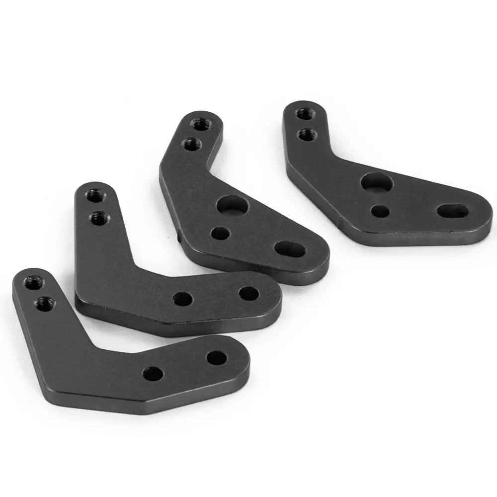 4pcs/set Alloy Shock Absorber Mount Height Angle Stand Tower For 1/10 RC Axial SCX10II