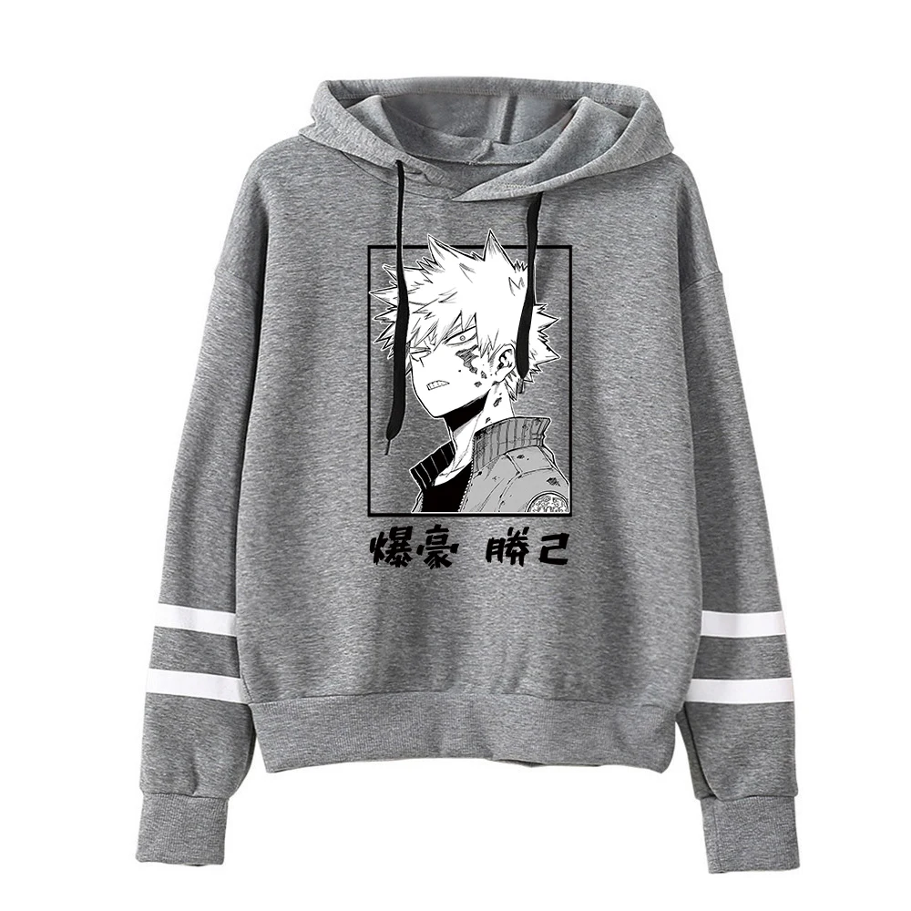 hoodie for kid Japanese Anime Bakugou Katsuki My Hero Academia Harajuku Hoodies for Girls Autumn Fleece Cotton Oversized Boys Hoodie Sweatshirt sweatshirt kid from vine