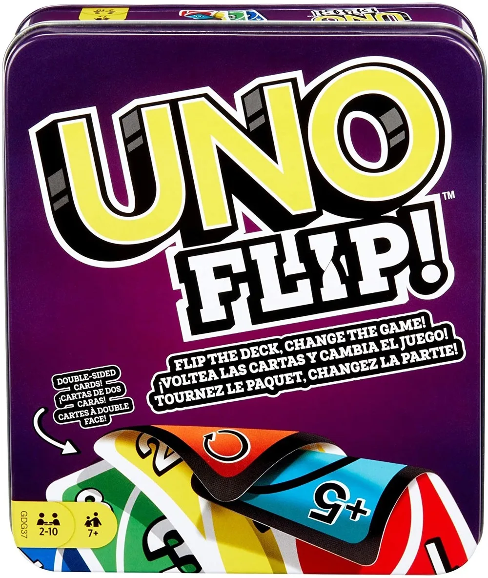 Jogo de Tabuleiro de Alta Jogos de Cartas de Brinquedo Jogo de Cartas & dos Lata Mattel Jogo Uno: Flip Divertido Diversão Multiplayer Jogando Uno 2 Cheap Jogos de festa