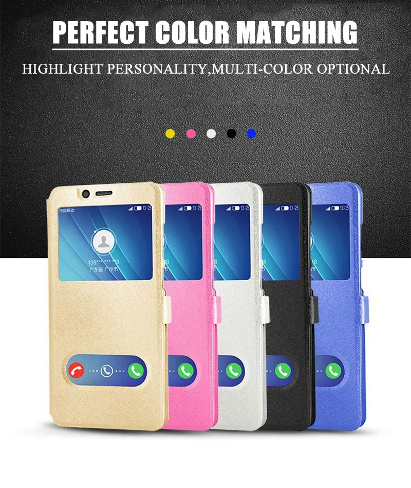 Умный кожаный чехол книжка с окошком для Huawei P Smart Z P30 P20 Lite Nova 4 3i 2 Plus Mate 20 x Honor 8S 20i 10i