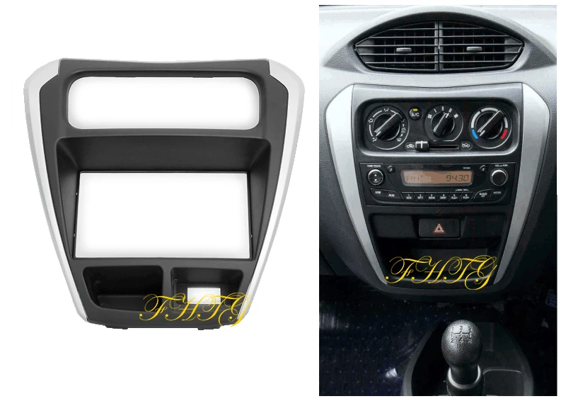 Автомобильная Радио фасция gps навигационная панель подходит для 2014 SUZUKI ALTO 800