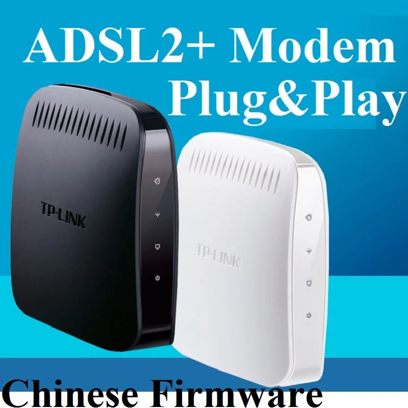 TP-Link ADSL ADSL2 ADSL 2+ Modem 8Mbps 24Mbps High Speed DSL Internet RJ45 RFC1483 EoA Modem,