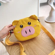 Забавная сумка из свиной кожи, сумка на плечо, милая копилка, сумка из свиной кожи, сумка для моделирования, Сумка с рисунком