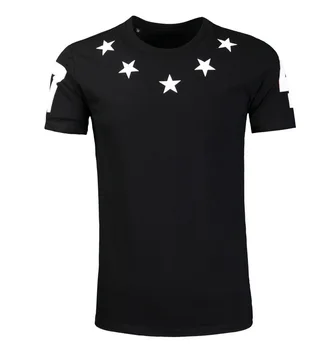 

2020 Five Stars Number Men's T Shirt Fashion Brand T Shirt Male 398 Men's Wear Street Men's Wear