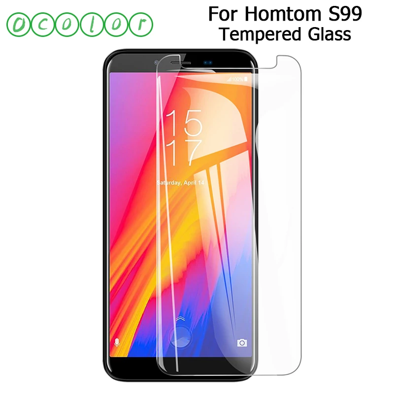 Ocolor для HOMTOM S99 закаленное стекло защита экрана стальная пленка замена Аксессуары