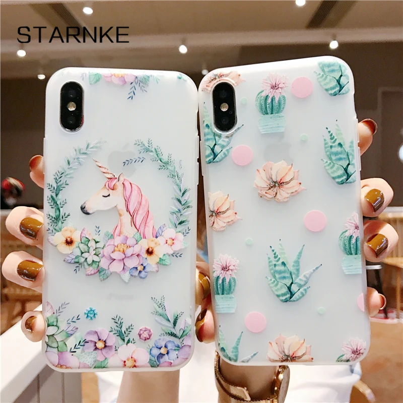 Silicone Unicorn Case For Huawei P40 P30 Lite P20 Pro P8 P9 2017 P Smart Plus 2019 Z Y5 Y6 Y7 Y9 Prime 2018 Soft Cover | Мобильные