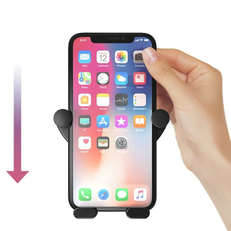 Нескользящий автомобильный держатель для телефона на вентиляционное отверстие