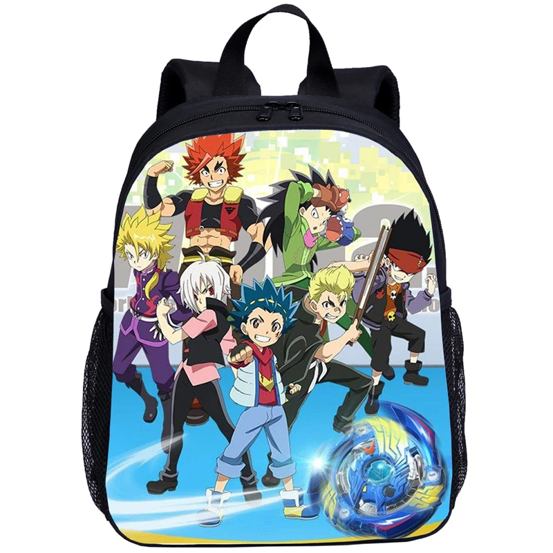 

New 3D Beyblade Burst Game Children School Bag Cartoon Backpack Girl Printing Toddler School Backpack Boy Small Mochila Infantil
