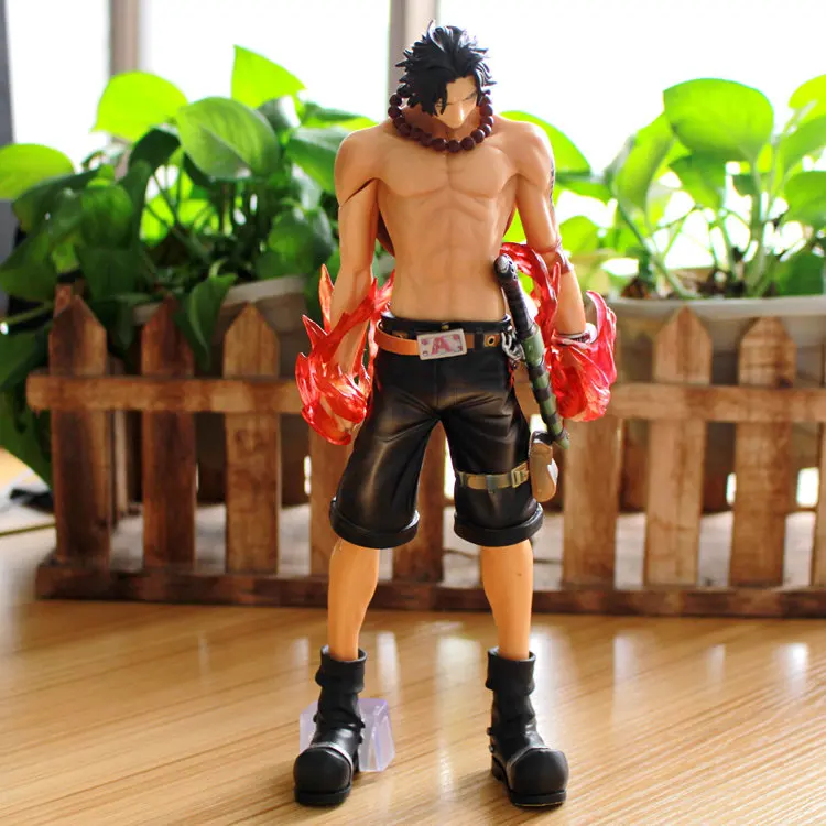 

Anime Peripheral One Piece Fire Fists Ace Garage Kit Model Doll Ultra Large Assemblage Prize Figure ZERO Fighting Version