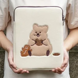 Koala bolsa para ipad 10.2 10.5 ins tablet caso bonito coreia cereja capa protetora portátil ipad pro 11 13 Polegada dos desenhos animados de armazenamento