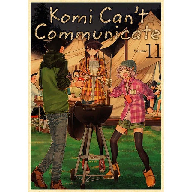Komyushou Desu Posters Anime Komi Cant Communicate Poster Kraft Paper Vintage Home Room Art Wall Stickers 16