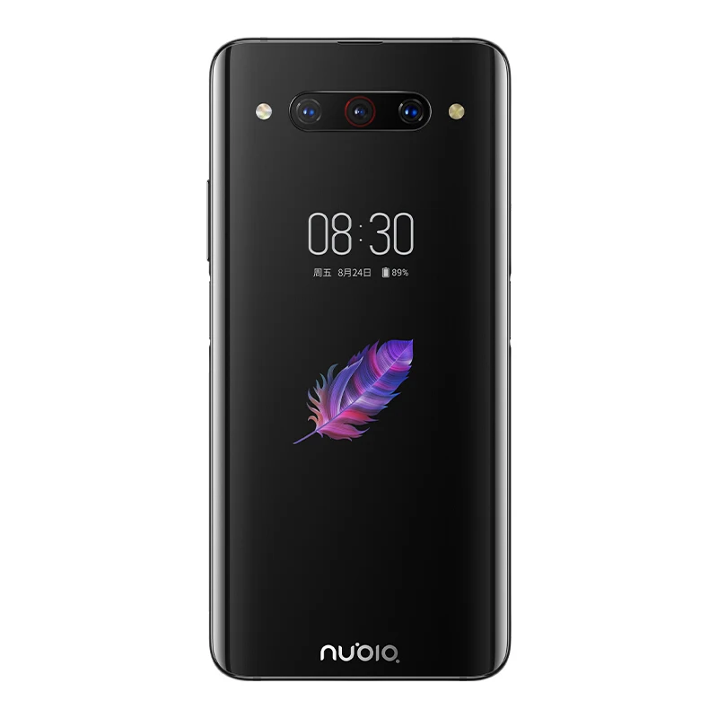 zte Nubia Z20 6,4" двойной экран Snapdragon 855 плюс Восьмиядерный Android 9,0 6 ГБ 128 ГБ 3 камеры 4000 мАч смартфон