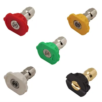 

1/4" Inch Quick Connect Jet Sprayer Nozzle Tips 5 pcs For High Pressure Washer Clean Accessories Kit