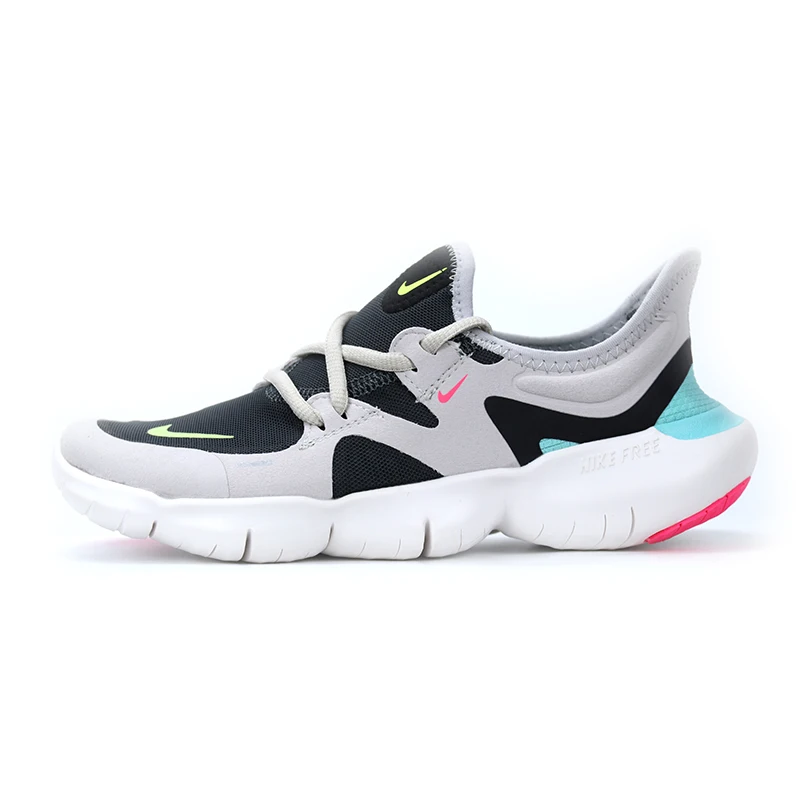 AQ1316-100 Nike Женская обувь FREE RN 5,0 бег босиком обувь износ легкий амортизация дышащая Спортивная обувь для бега AQ1316 - Цвет: AQ1316-100