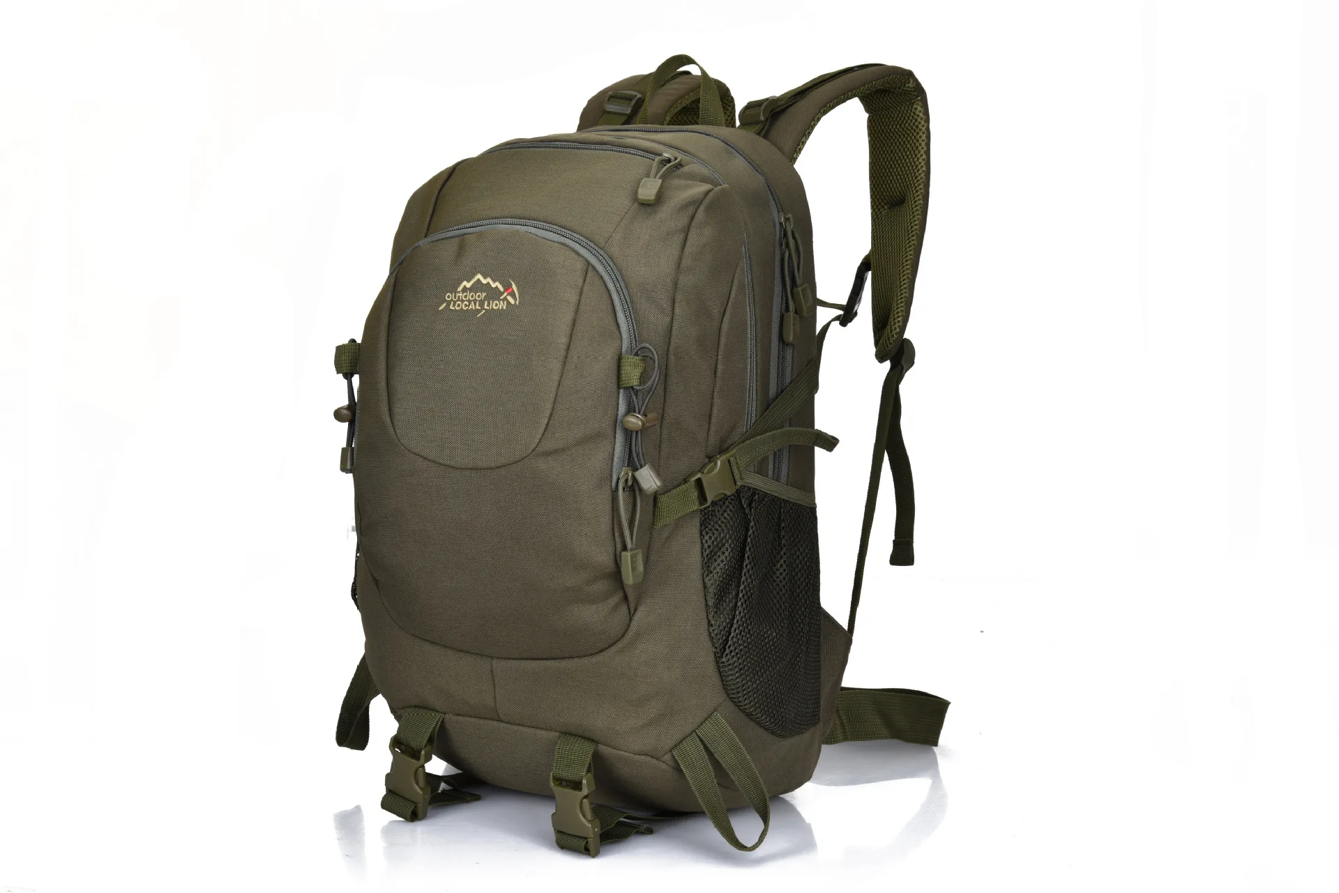Напрямую от производителя продавая Местный лев стиль открытый альпинистский мешок большой емкости рюкзак для походов на природу Пешие прогулки назад