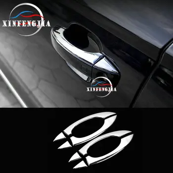 

For Audi A6 C7 12-17 8X Chrome Out Door Handle Cover Trim Bezel Overlay Molding