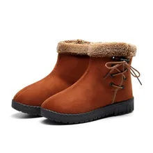 Женские модные ботинки; теплые зимние ботинки; женские ботильоны; зимняя обувь; Botas Mujer; женская обувь из плюша; K11-18